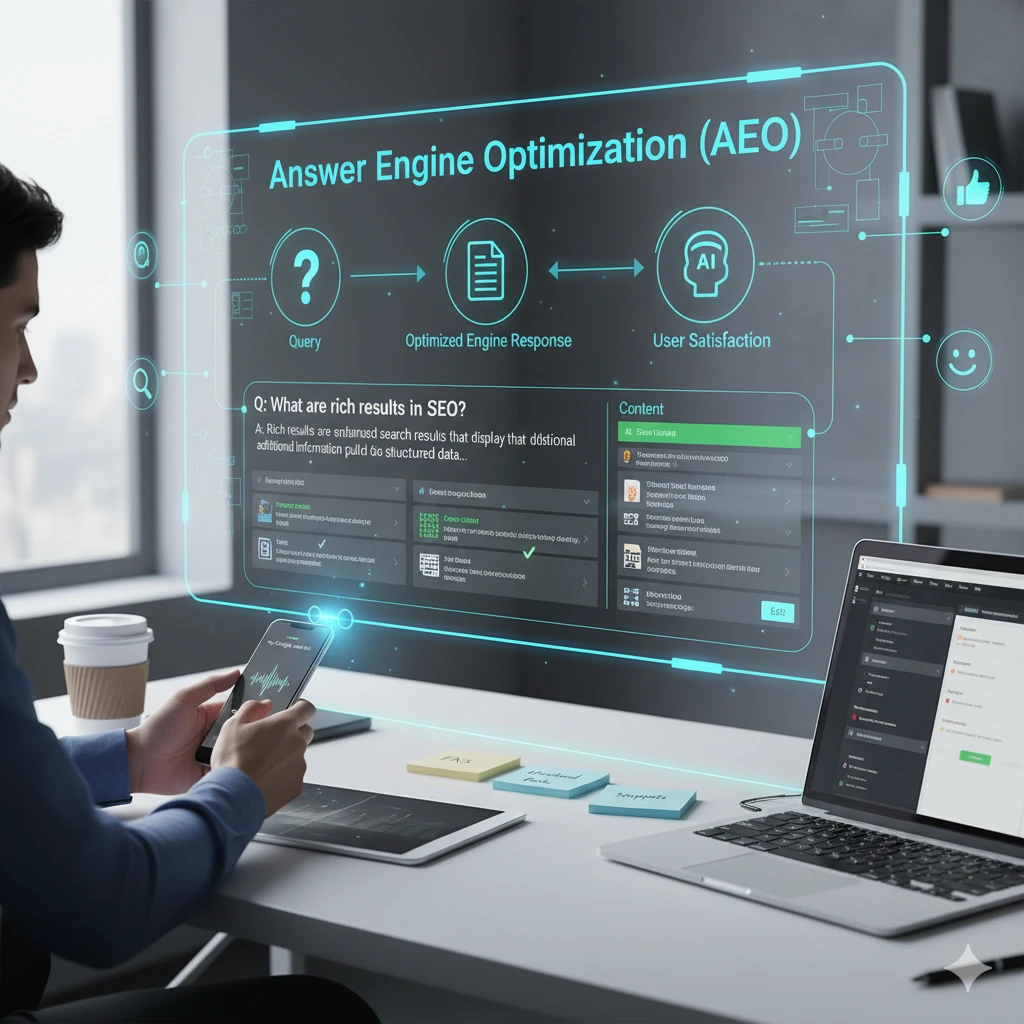 optimizing for answer engines (aeo) instead of just search engines