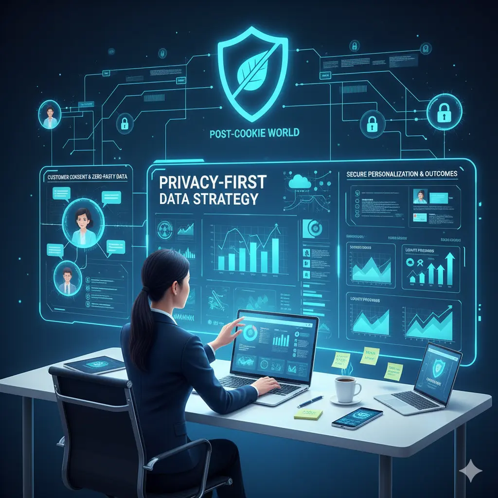 privacy‑first marketing and first‑zero‑party data strategies post‑cookies