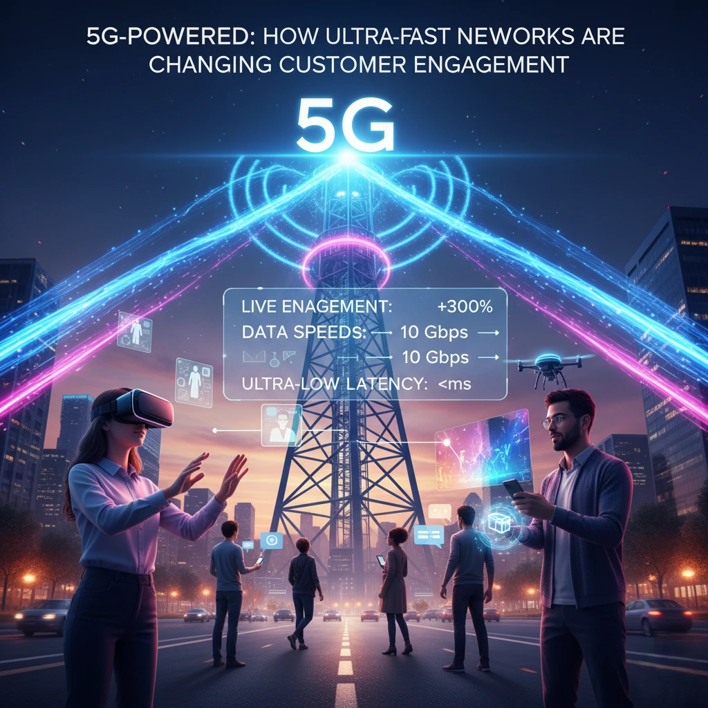 5G-Powered How Ultra-Fast Networks Are Changing Customer Engagement