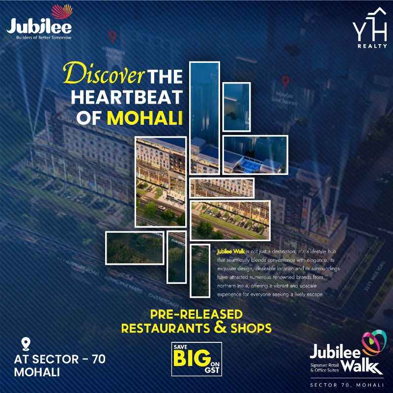 Jubliee walk Yhathaw Realty Chandigarh Jubliee walk Yhathaw Realty Chandigarh