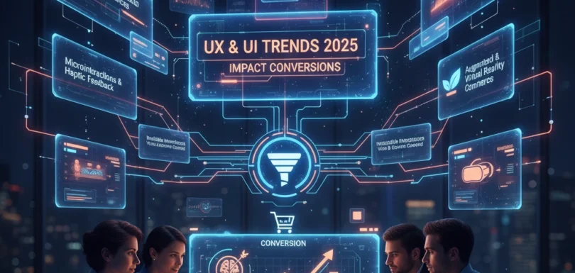 UX & UI Trends You Can’t Ignore in 2025 (and How They Impact Conversions)