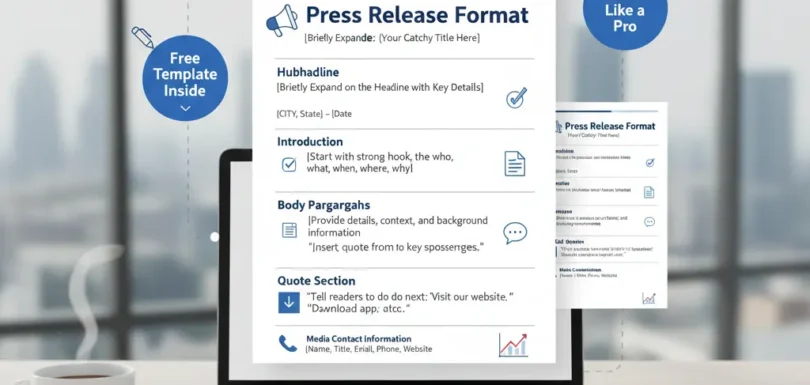 How to Write a Press Release and Free Template