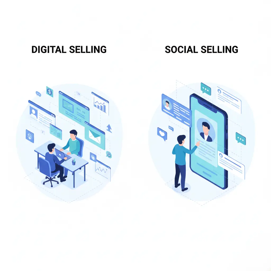 Digital Selling & Social Selling Do You Know the Difference