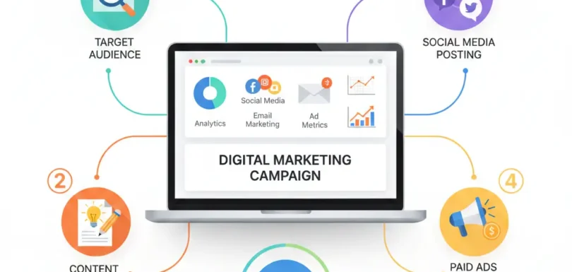 How to Create Your First Digital Marketing Campaign (Step-by-Step Guide for Beginners)