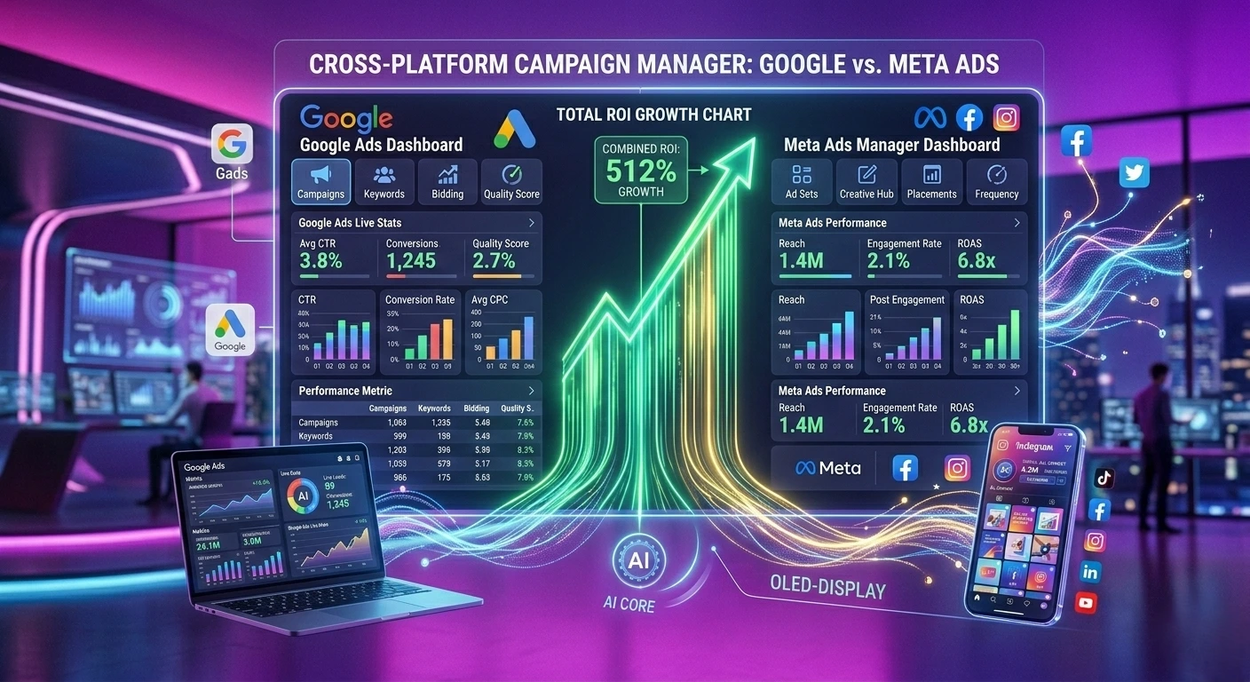 Google Ads vs Meta Ads Which Is Better for ROI
