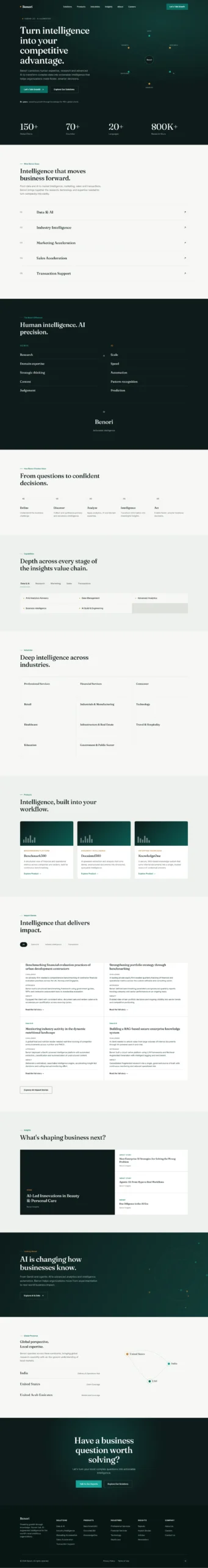 Benori design preview