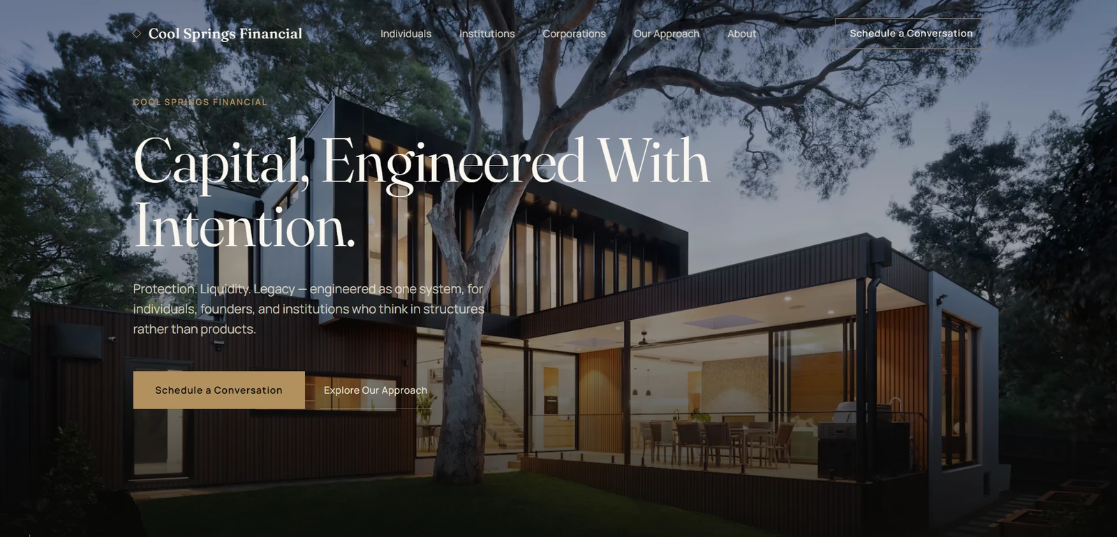 Cool Springs Financial design preview