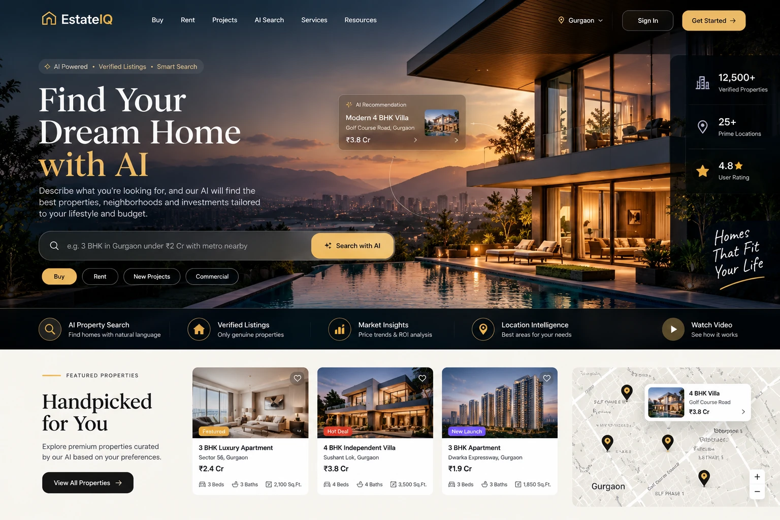 EstateIQ design preview