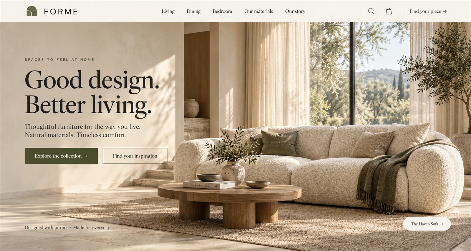 Forme design preview